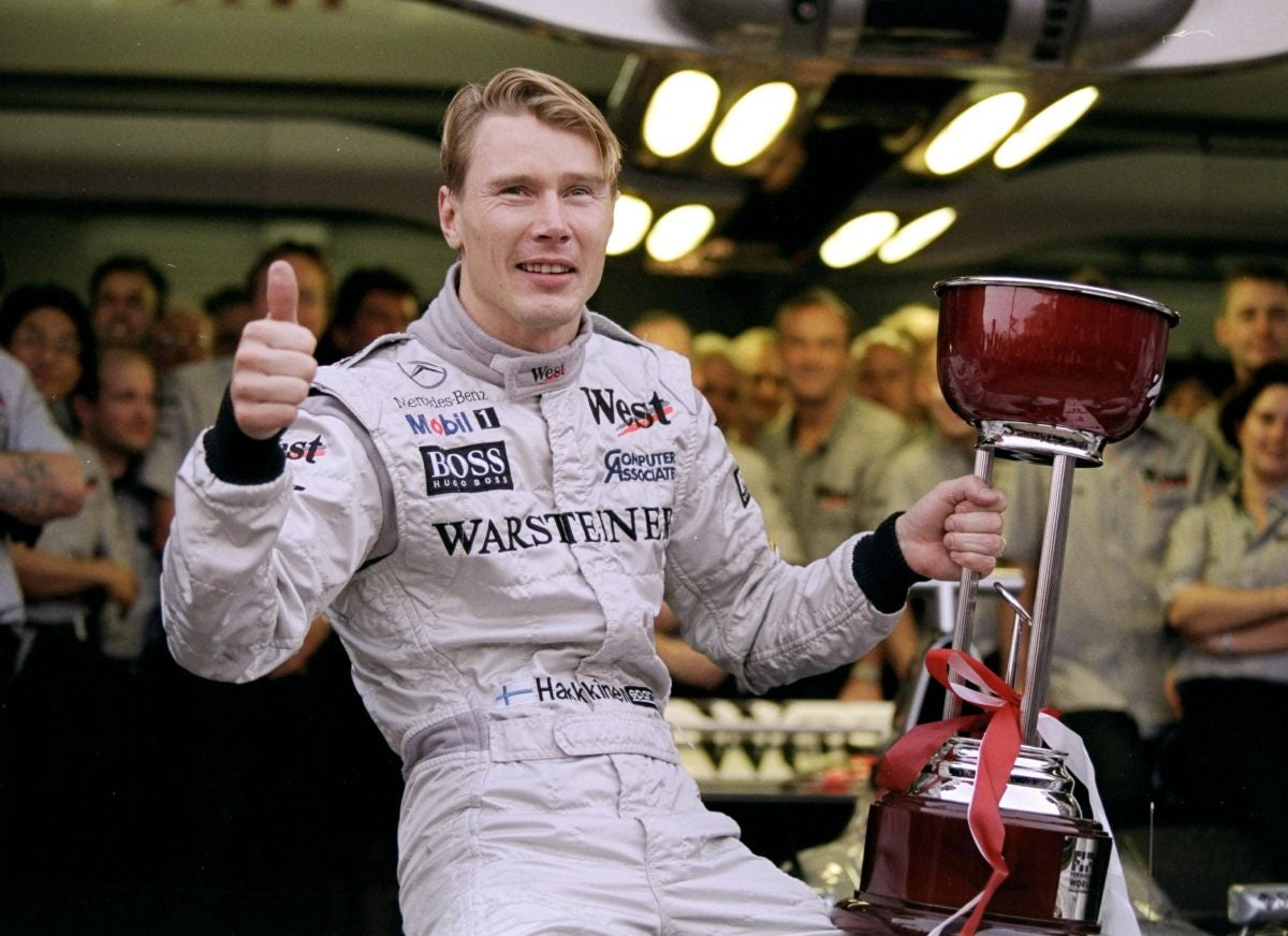 Häkkinen fue el primero Hombre de Hielo en la f1
